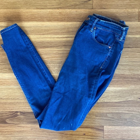 H&M Women’s Blue Skinny Jeans Size 28 - Picture 1 of 5